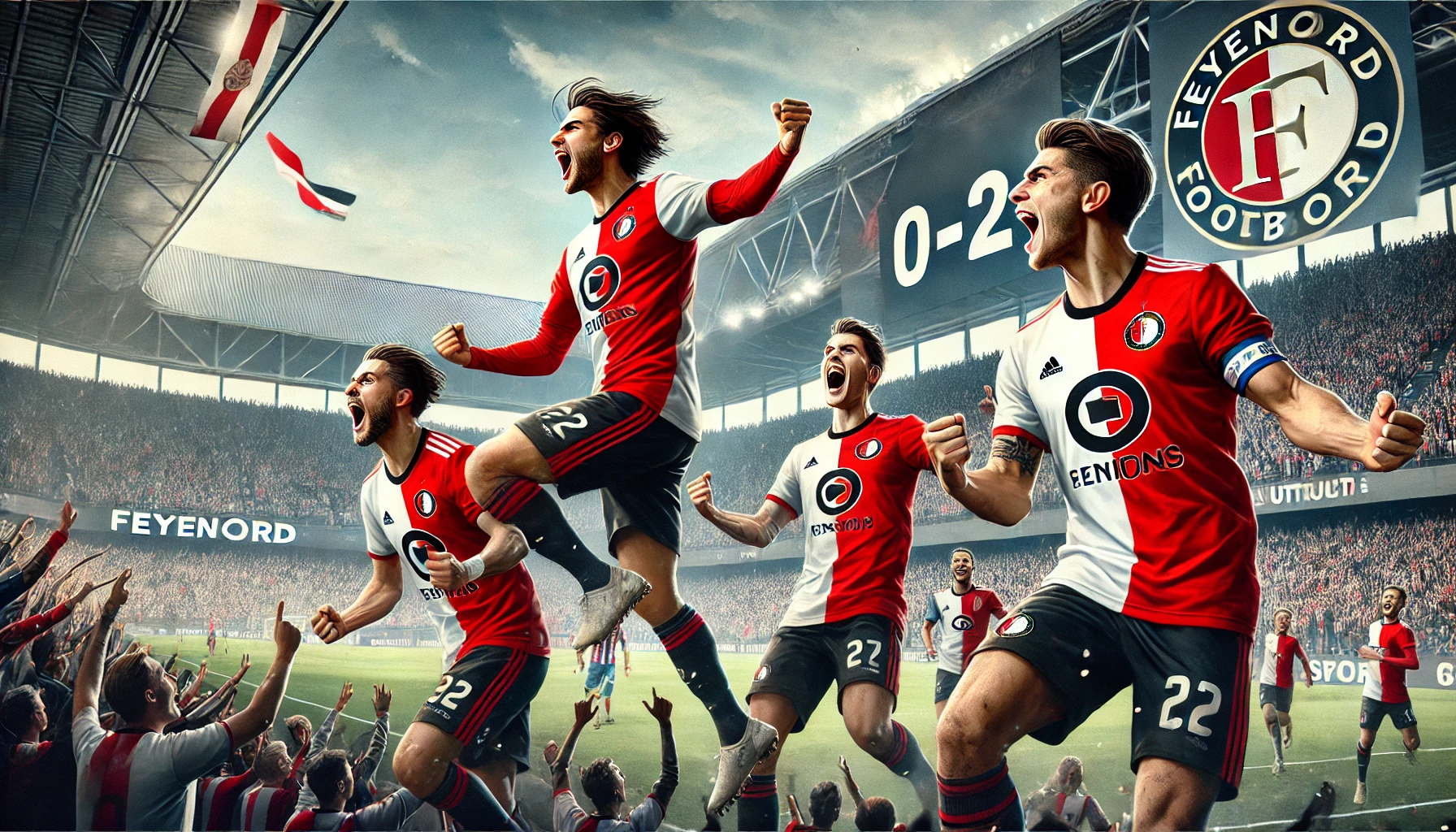 Feyenoord wint lastige uitwedstrijd